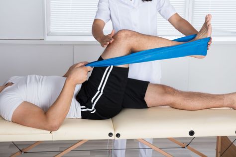 After arthroscopic surgery to repair a torn ACL, progressive rehabilitation exercises are needed to get the knee joint back to health. Knee Replacement Recovery, Rehabilitation Exercises, Knee Replacement Surgery, Iv Therapy, Knee Exercises, Knee Surgery, Knee Replacement, Sports Injury, After Surgery