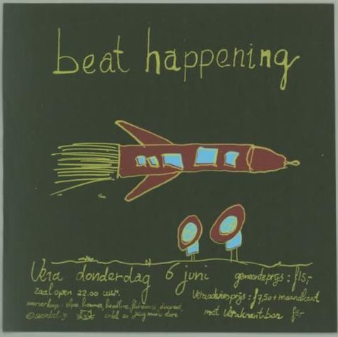 Beat Happening Beat Happening, Poetry Inspiration, Visual Poetry, Rock Posters, Gig Posters, New Bands, Band Posters, Music Stuff, Music Artists