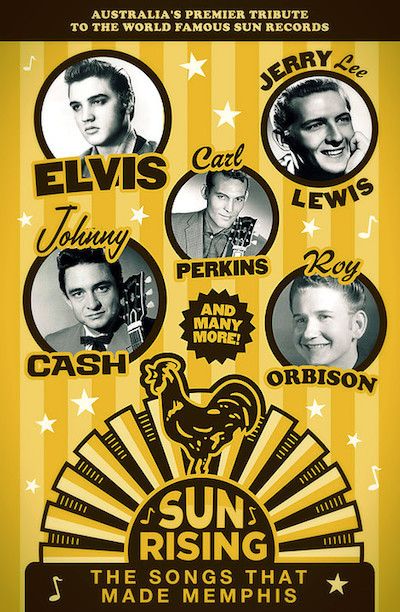 Carl Perkins, Rockabilly Music, Sun Records, Vintage Concert Posters, Old Records, Jerry Lee Lewis, Jerry Lee, Sun Rising, Classic Rock And Roll