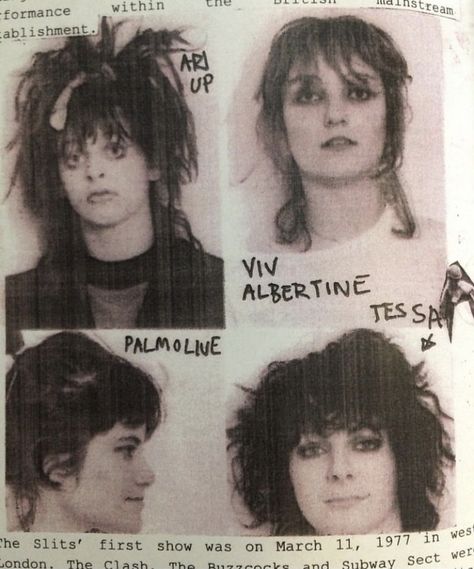 Viv Albertine, The Slits Band, Coven Band, Punk Scene, Coven, Bangs, Dj, Band, Music