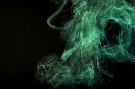 Green Smoke | black, awesome e green Magic Aesthetic, We Heart It, Lost, Green, Black