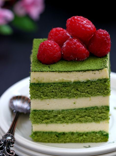 Matcha Dessert Recipes, Matcha Baking, Green Tea Dessert, Matcha Tiramisu, Matcha Green Tea Recipes, Kek Lapis, Green Tea Cake, Matcha Dessert, Matcha Cake