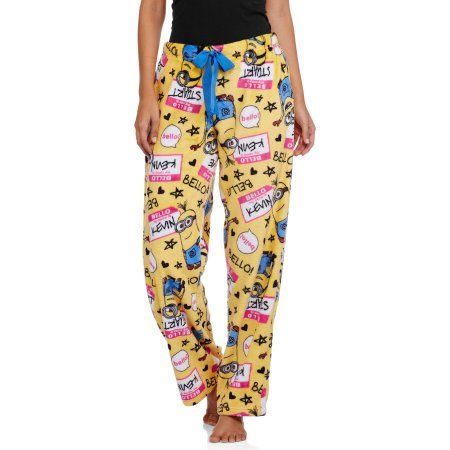 Minions Women's License Pajama Super Minky Plush Fleece Sleep Pant Cute Pjs, Cute Pajama Sets, Womens Pajamas Pants, Cute Pajamas, Sleep Pants, Pj Pants, Merchandise Design, Lounge Pants, What I Wore