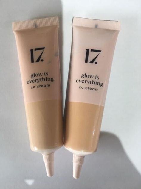 17 Seventeen Glow Is Everything CC Cream Various Shades Full Size 30ml SPF15. Brand New Authentic Item. 17 Makeup Brand, Cc Cream, Makeup Brands, Makeup Products, Seventeen, Minecraft, Shades, Brand New, Cream