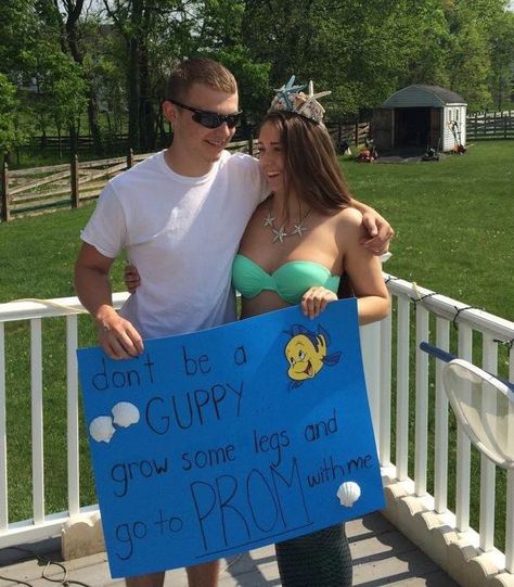 Sea Hoco Poster, Under The Sea Promposal, Disney Promposal, Prom Posters Proposal Friends, Girl Best Friend Promposal, Dance Posters Proposal Funny, Sadie’s Promposal, Cute Camping Outfits, Sadies Proposal