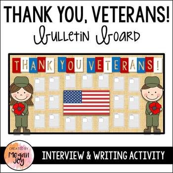 Veteran's Day Interview Bulletin BoardThis resource includes all the materials needed to create an interactive Veteran's Day bulletin board! Students will interview a veteran and write a biography about them to display on the bulletin board. Write A Biography, Writing A Biography, Friendship Group, Leader In Me, Veteran's Day, Creative Classroom, Year 2, Board Ideas, Veterans Day