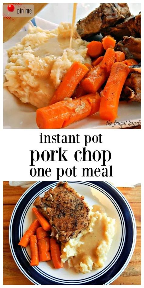 Pressure Cooker Pork Chops, Instant Pot Pork Chops, Pork Chop Recipes Crockpot, Instant Food, Cream Gravy, Pork Chops And Potatoes, Easy Pork Chop Recipes, Pork Chop Recipes Baked, Pork Chop Dinner