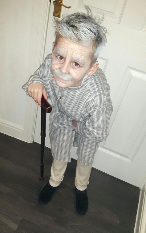 Aging makeup Grandpa Joe  ! Joe Core, Old Man Makeup, Old Man Costume, Creepy Old Man, Aging Makeup, Old Grandpa, Core Core, Theatrical Makeup, Dramatic Makeup