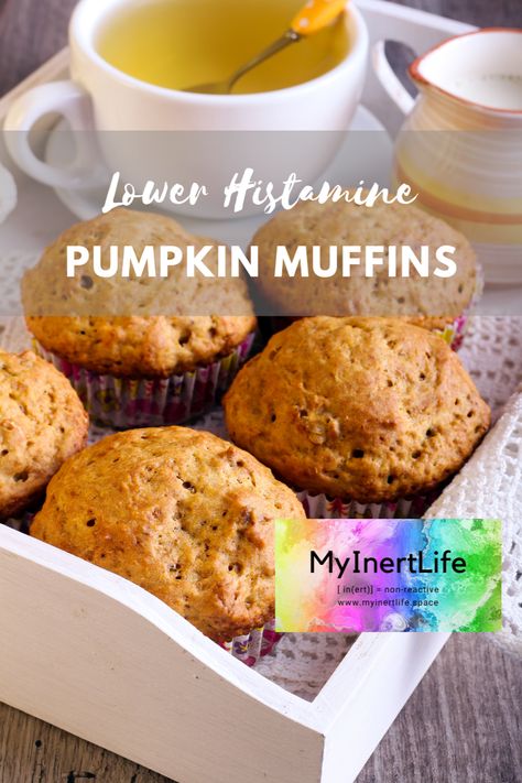 Here is my recipe for a Lower Histamine Pumpkin Muffin. This recipe is excellent if you are on a high-fat or Keto diet, and it is adapted from several recipes I’ve tried. Low Histamine Pumpkin Muffins, Low Histamine Muffins, Low Histamine Dessert Recipes, Low Histamine Snacks, Low Oxalate Diet, Oxalate Diet, Histamine Diet, Low Oxalate, Histamine Intolerance