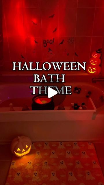 Micah Enriquez on Instagram: "A Halloween themed bath to cheer up my little pumpkin. Baths afterschool hit different 😊

#bathtimeroutine #kidstoys #momlife #nightimeroutine #DIY #dollartreefinds #halloweenishere #learningthroughplay #halloween #dollartree #dollartreediy #organizedhome #asmr #bathroutine #kidsbathtoys" Halloween Bathtub Ideas, Boo Bath For Kids, Halloween Bath For Kids, Halloween Bathroom Ideas, Halloween Spa, Halloween Bath, Kids Bath Toys, Halloween Sensory, Halloween Bathroom