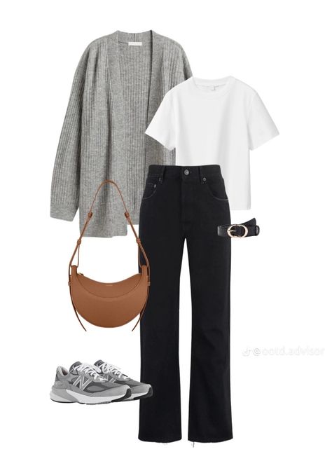 Gray Shoes Outfit, Inspi Outfit, Comfy Jeans Outfit, Mum Fashion, Spring Work Outfits, Winter Fashion Outfits Casual, Uni Outfits, Hijabi Outfits Casual, Matches Fashion