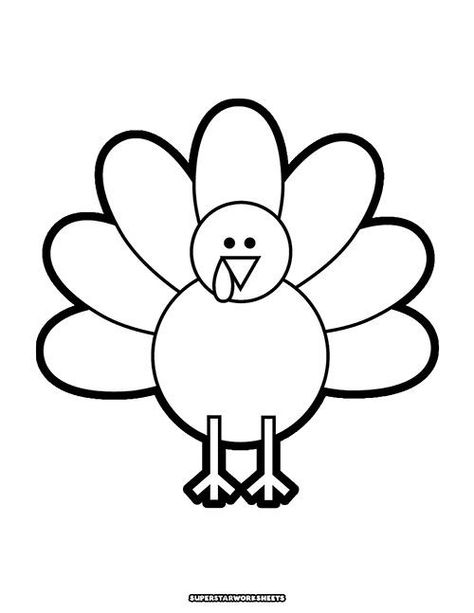 Free turkey coloring pages for kids! You'll find a huge variety of printable turkey coloring pages for kids and adults. From cute, silly, modern, and realistic, our turkey coloring pages are free PDF downlads you can print again and again! Free from SuperStarWorksheets.com Apple Turkey Craft For Kids, Pumpkin Pie Coloring Pages, Thanksgiving Coloring Pages Preschool, Thanksgiving Turkey Coloring Pages, Thanksgiving Color Sheets Free Printable, Small Turkey Template Printable Free, Turkey Printables Free Kids, Turkey Worksheets Preschool, Color Theme Activities For Toddlers