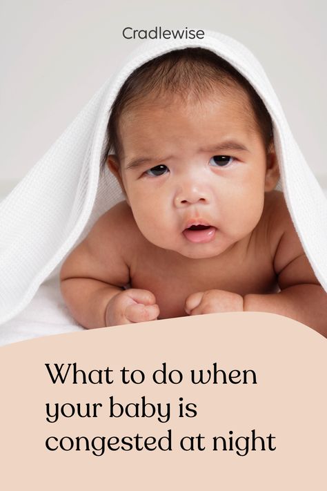 An expert-backed guide that will answer all your question about your little one's congestion.. Congested Baby, Congested Nose, Blocked Nose, Nasal Aspirator, Inflammation Causes, Stuffy Nose, Do Baby, Viral Infection, Cool Mist Humidifier