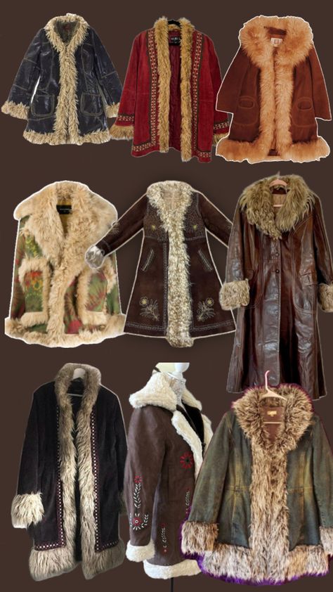 70s Penny Lane Coat, 70s Fashion Fur Coat, Penny Lane Outfits Almost Famous, Penny Lane Coat Sewing Pattern, Penny Lane Almost Famous Aesthetic, 90s Winter Coat, Winter Whimsical Outfit, Pennylane Coat Outfit, Whimsigoth Coat