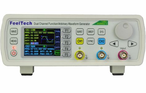 The all in one FY6600 series dual-channel function/arbitrary waveform generator is a set of function signal generator, arbitrary waveform generator, pulse signal generator, frequency sweeper, counter and frequency meter in one function. Function Generator, Generators, Car Radio, All In One, Gadgets