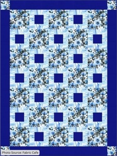 Top 7 Free 3-Yard Quilt Patterns ( 5 Bonus Patterns For Sale) Free Quilt Patterns Printables, Beginner Quilt Patterns Free, Lap Quilt Patterns, Big Block Quilts, Quilt Pattern Download, Quilting Designs Patterns, Quilt Square Patterns, Quilt Sewing Patterns, Lap Quilts