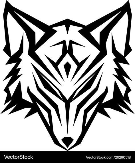 Wolf Icon, Wolf Vector, Geometric Wolf, Wolf Face, Design Vector, Transparent Png, Free Vector Images, Png Images, The White