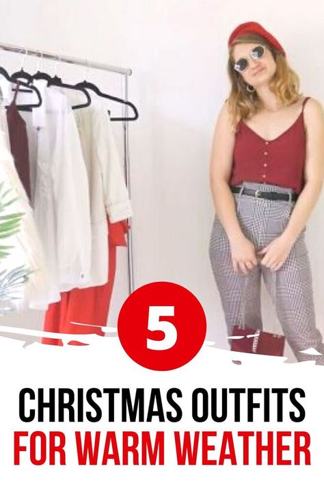 warm weather christmas outfits Christmas Outfits Hot Weather, Warm Weather Christmas Outfits Women, Christmas Outfit Warm Weather, Warm Weather Holiday Outfit, Hot Weather Christmas Outfit, Christmas Outfit Hot Weather, Warm Weather Christmas Outfit, Summer Christmas Outfit, Casual Holiday Outfits Christmas