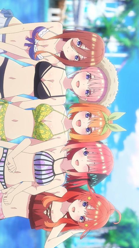 Miku The Quintessential Quintuplets, Quintuplets Quintessential, The Quintessential Quintuplets Movie, Quintessential Quintuplets Movie, The Quintessential Quintuplets, Cyberpunk Anime, Anime Friendship, Anime Stories, Miss Kobayashi's Dragon Maid