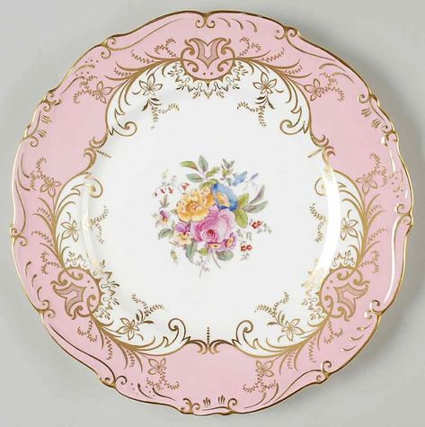 Sandringham Pink Dinner Plate by Coalport | Replacements, Ltd. Vintage China Patterns, Pink Dinner, Pink Dinner Plates, Pink China, Plate Designs, Pink Plates, Pretty Dishes, Pink Cottage, Floral Room