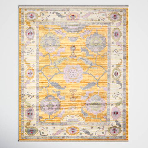 Langley Street Haefner Oriental Rug & Reviews | Wayfair Large Dining Rooms, Room Placement, Yellow Beige, Square Area Rugs, Large Dining Room, Yellow Area Rugs, Refined Style, Buy Rugs, Round Area Rugs