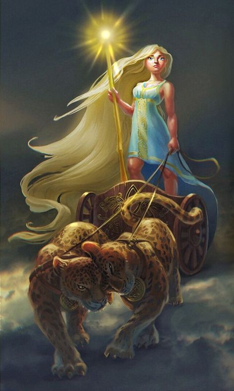 Goddess Freya, Freya Goddess, Fantasy Story Ideas, Character Design Challenge, Norse Goddess, Norse Myth, Norse Runes, Nordic Scandinavian, Goddess Artwork