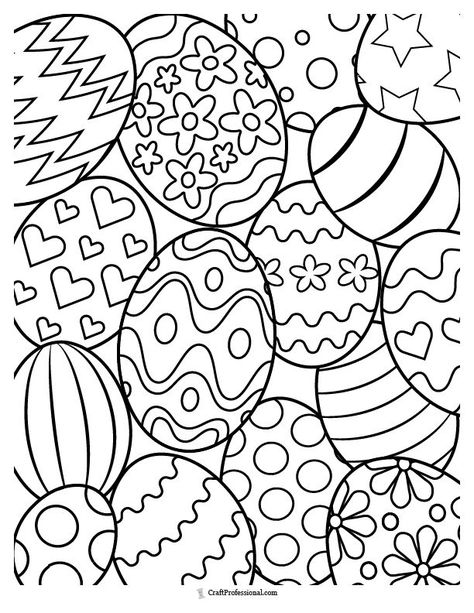 Easter Egg Colouring Pages, Easter Adult Coloring Pages, Easter Coloring Pages For Adults, Easter Coloring Sheets Free Printables, Easter Colouring Printables, Peeps Coloring Pages, Easter Color Pages, Easter Coloring Pages Printable Free, Spring Coloring Pages Free Printable