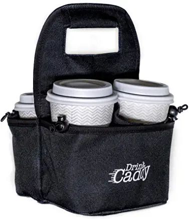 Amazon.com : drink carrier Coffee Cup Carrier, Drink Caddy, Drink Delivery, Cup Carrier, Eco Friendly Cups, Drink Carrier, Coffee Cup Holder, Drinks Tray, Reusable Coffee Cup