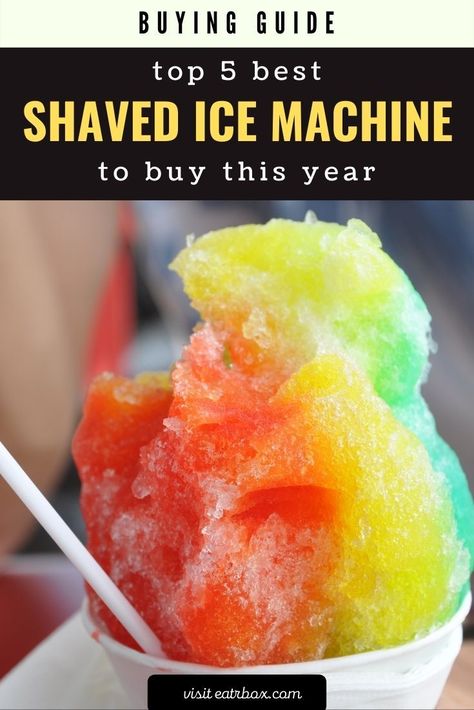 Now you can add in some ice and your favorite flavoring, press a single button, and enjoy a refreshing treat. To help you make the right choice while buying appliances for your kitchen, we have selected the top 5 shaved ice machines that would fit in nicely with the other kitchenware. Frozen Birthday Party Food, Shaved Ice Machine, Hawaiian Shaved Ice, Ice Shavers, Sno Cones, Best Shave, Ice Cream At Home, Ice Blocks, Ice Molds