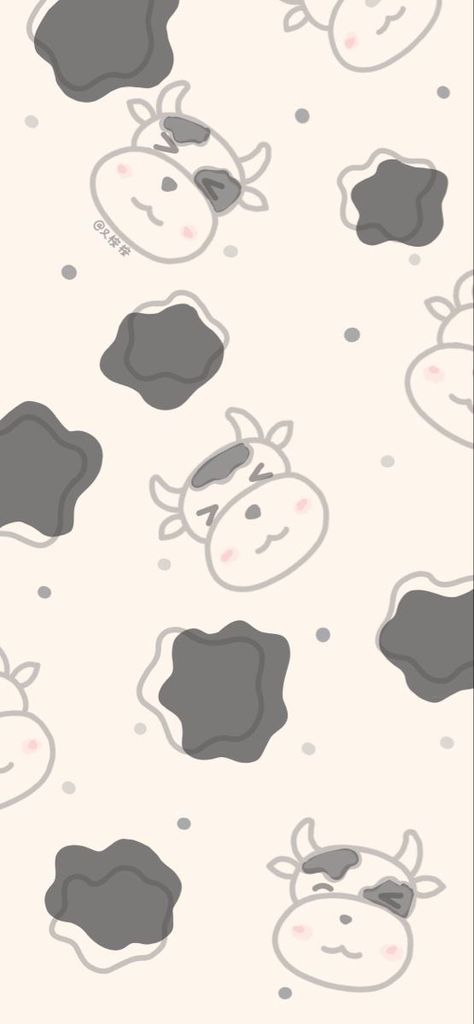 2021 Wallpaper, Seni Korea, Tea Wallpaper, Cow Print Wallpaper, Normal Wallpaper, Cow Pictures, Cute Pastel Wallpaper, Soft Wallpaper, Trendy Wallpaper