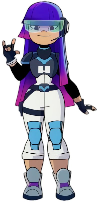 Glitch Concept Art, Glitch Techs Miko X Five, Glitch Techs Miko, Miko Kubota, Glitch Techs, Gamer Tags, Tech Gloves, Japanese American, Glitch Art