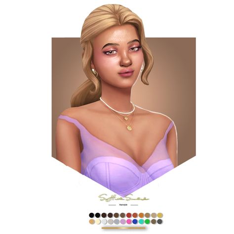 Formal Bun, Medieval Hair, Feminine Hair, Medieval Hairstyles, Mod Hair, Top Hairstyles, Sims Hair, Best Mods, Sims 4 Cas