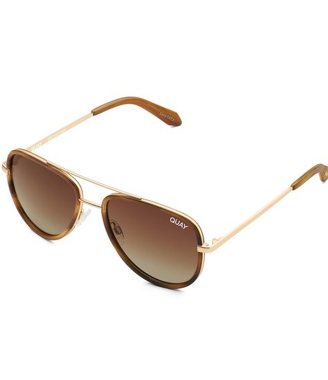 From Quay Australia, these Unisex All in Mini 49mm Polarized Aviator Sunglasses feature:Metal frameAviator shapeNot Rx ableGradient lensPolarizedApprox. 49mm lens - 17mm bridge - 140mm templeImported. Black Aviator Sunglasses Women, Woman’s Glasses, Summer Necessities, Summer Wishlist, Small Sunglasses, Polarized Aviator Sunglasses, Preppy Jewelry, Black Aviator Sunglasses, Quay Sunglasses