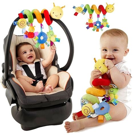 Car Seat Toys, Baby Mobil, Pram Toys, Crib Toys, Baby Toys Rattles, Stroller Toys, Baby Colors, Baby Rattle, Baby Crib