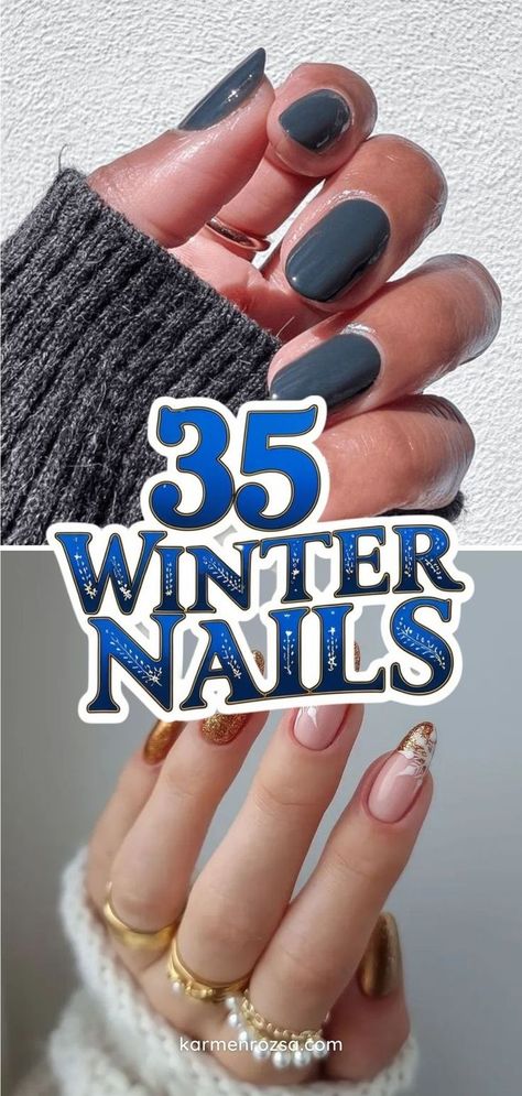 35 Winter Nails to match your Christmas Dinner dress. Short nail styles for winter. Level up your holiday style with cute Christmas nails for short nails that are both fun and practical. From classic red and green combos to elegant Christmas gel nails, these winter nails designs are sure to turn heads at every holiday party. Christmas Nails For Short Nails, Dinner Dress Short, Christmas Dinner Dress, Short Nail Styles, Christmas Party Nails, Winter Nail Trends, Styles For Winter, Nail Polish Colors Winter, Winter Nails Gel