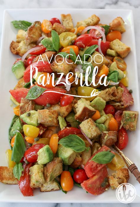 Panzanella Recipe, Panzanella Salad, Peach Salad, Barefoot Contessa, Summer Salad Recipes, Summer Salad, Salad Bar, Salad Dressing Recipes, Greek Salad