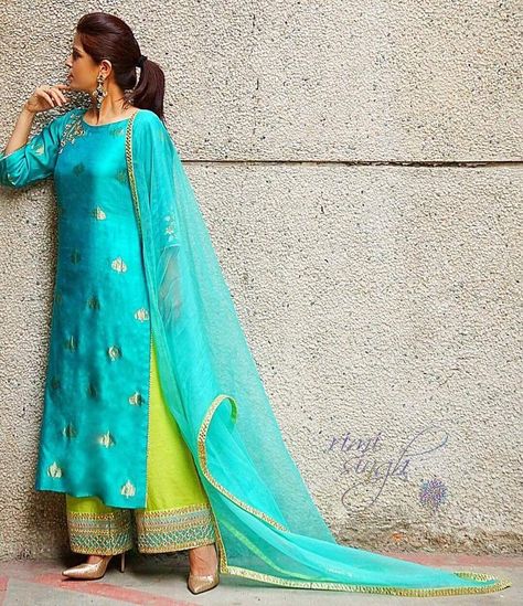 Suits Punjabi, Casual Suits, Parrot Green, Indian Designer Suits, Salwar Designs, Calgary Canada, Salwar Kamiz, Kurti Designs Party Wear, Suits Design