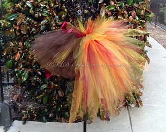 Turkey Tail Feather Tutu / Thanksgiving Tutu / Fall Bustle Tutu / Autumn Tutu / Bird Tutu Costume Thanksgiving Tutu, Feather Tutu, Turkey Costume, Wacky Wednesday, Turkey Tail, Thanksgiving Dress, Turkey Trot, Running Costumes, Tutu Costumes