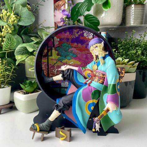 grabbed all my fake plants for this one 📸🪴🌿 . . . . . #mononoke #kusuriuri #animefigure #figurecollection #figurephotography #mononokefigure Monoke Medicine Seller, Mononoke Medicine Seller, Kusuriuri Mononoke, Mononoke Kusuriuri, Medicine Seller, Artist Merch, Figure Photography, Anime Reccomendations, Fake Plants