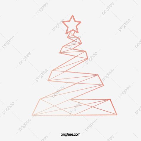 Geometric Christmas Tree, Geometric Christmas, Christmas Tree Png, Christmas Star Decorations, Christmas Vector, Christmas Tree Branches, Tree Png, Five Pointed Star, Christmas Frames