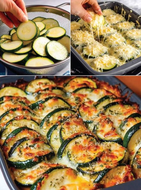 Keto & Low Carb (Easy Recipes) | This Keto Zucchini Casserole is a cheesy keto dinner or side dish full of healthy low-carb vegetables and sour cream for only 6.6g of net carbs. | Facebook Keto Zucchini Casserole, Keto Bowls, Low Carb Easy Recipes, Lenten Meals, Carb Free Recipes, Keto Veggies, Zucchini And Squash, Animal Based Diet, Dinner Keto