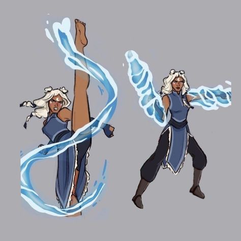 Water Bender Character Design, Atlab Oc, Avatar Airbender Oc, Atla Oc Water Tribe, Avatar Oc Waterbender, Water Bending Outfit, Water Bender Oc, Waterbender Oc, Avatar The Last Airbender Oc