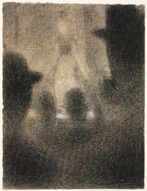 Conte Crayon, Arte Peculiar, Georges Seurat, Cleveland Museum Of Art, Post Impressionism, Post Impressionists, Painting Photos, Art Movement, Museum Of Art