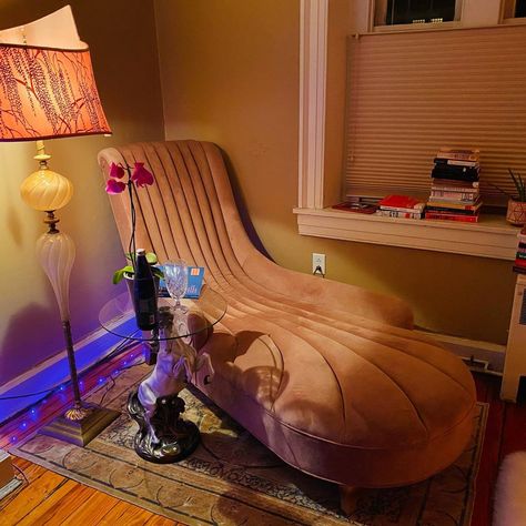 Natalie Wynn (@contrapoints) • Instagram photos and videos Natalie Wynn, A Reading Nook, Reading Nook, Gaming Chair, Nook, Chaise Lounge, Instagram A, Building A House, Couch