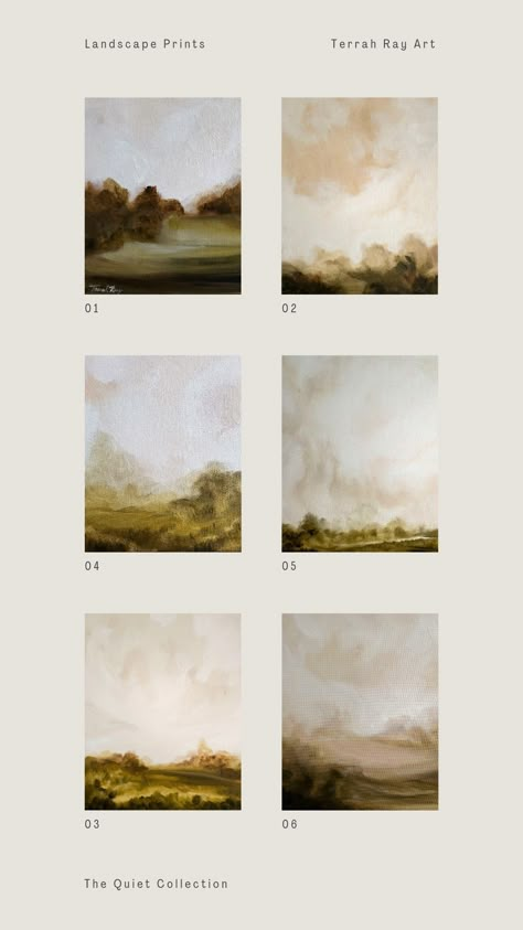 Neutral Landscape Art, Monochromatic Landscape Art, Nature Prints Wall Decor, Abstract Earthy Art, Vintage Landscape Prints, Muted Landscape Painting, Diy Landscape Art, Neutral Watercolor Painting, Canvas Art Ideas Aesthetic