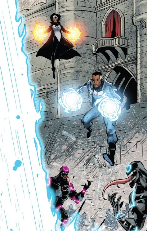 Blue Marvel Comics, Adam Brashear, Marvel Magik, Marvel Visuals, Superhero Oc, Blue Marvel, Superhero Comics Art, Monica Rambeau, Black Heroes