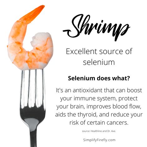 Shrimp has selenium? I honestly didn't know what selenium was until I researched for this post. Selenium is so good for you! Here's a delicious shrimp recipe with a kick! Check it out at: Peel And Eat Shrimp, Peel N Eat Shrimp, Shrimp Health Benefits, Shrimp Scamp, Spicy Shrimp Recipes, Shrimp Memes Funny, Spicy Shrimp, Noodle Dishes, Wellness Tips