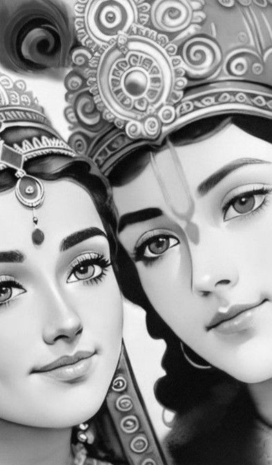 Radha Krishna Pfp, Radha Rani Sketch, Radha Krishna Pencil Sketch, Radha Krishna Aesthetic Wallpaper, Krishna Aesthetic Wallpaper, Radha Krishna Aesthetic, Wallpaper Radha Krishna, Radha Krishna Sketch, Baby Radha Krishna Images