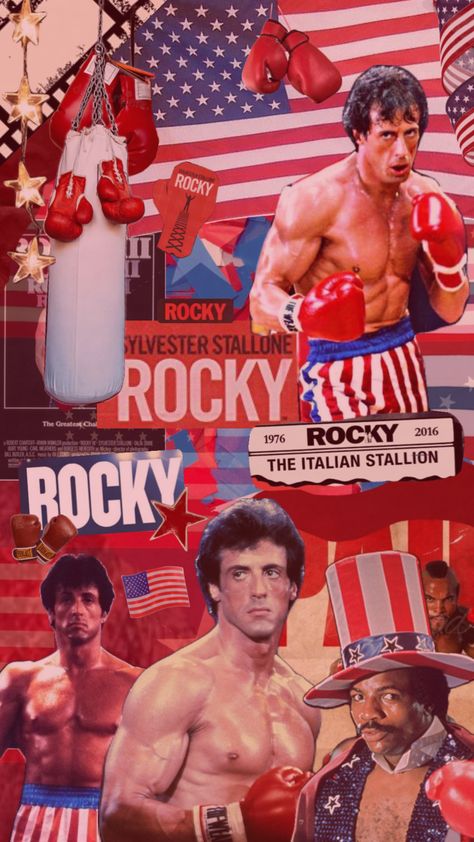 Rocky Sylvester Stallone, Creed Movie, Rocky Ii, Italian Stallion, Apollo Creed, Halloween Wallpaper Backgrounds, Rocky Balboa, Iphone Wallpaper Tumblr Aesthetic, Sylvester Stallone