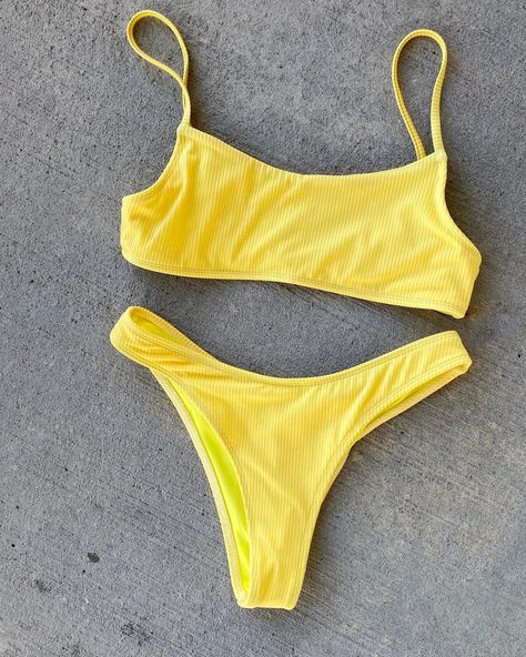 KOANA SWIM on Instagram: “A little sunshine to boost your day ✨☀️ Featuring our Piper Ribbed Set with removable light padding” Koana Swim, Ribbed Set, Instagram A, Swimming, On Instagram, Instagram